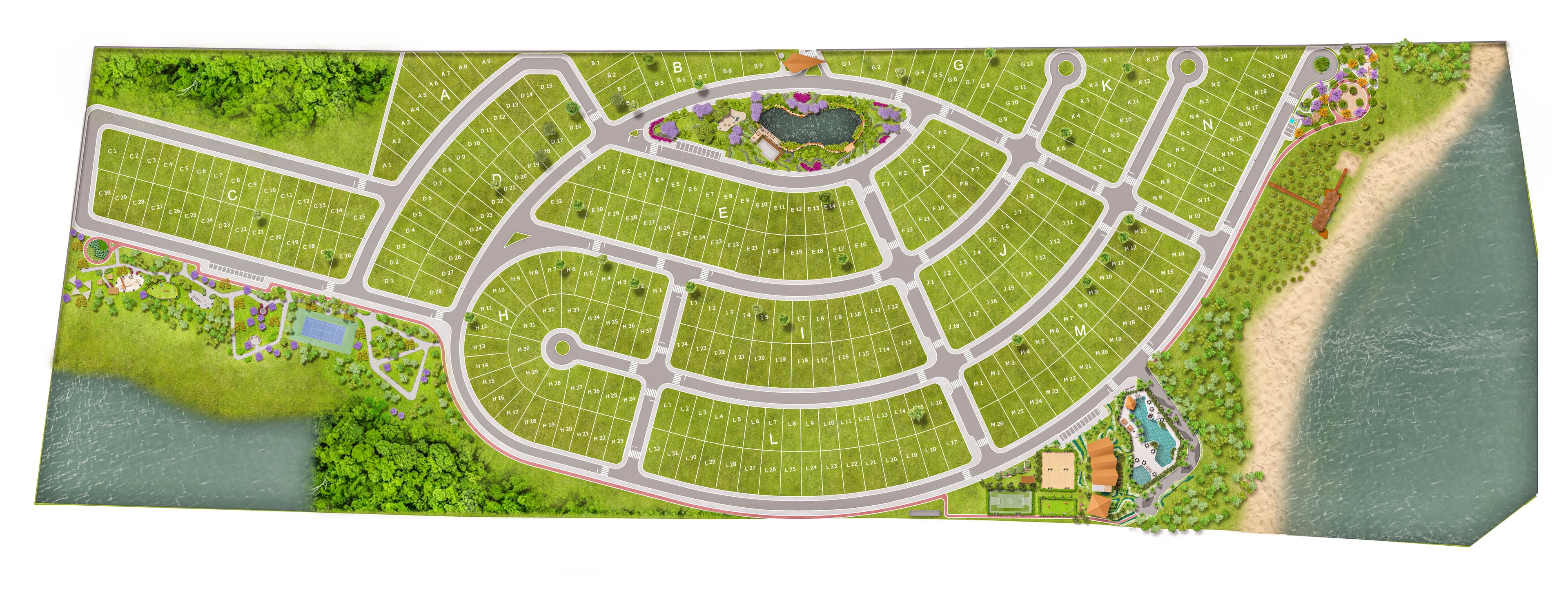 Lago Living masterplan